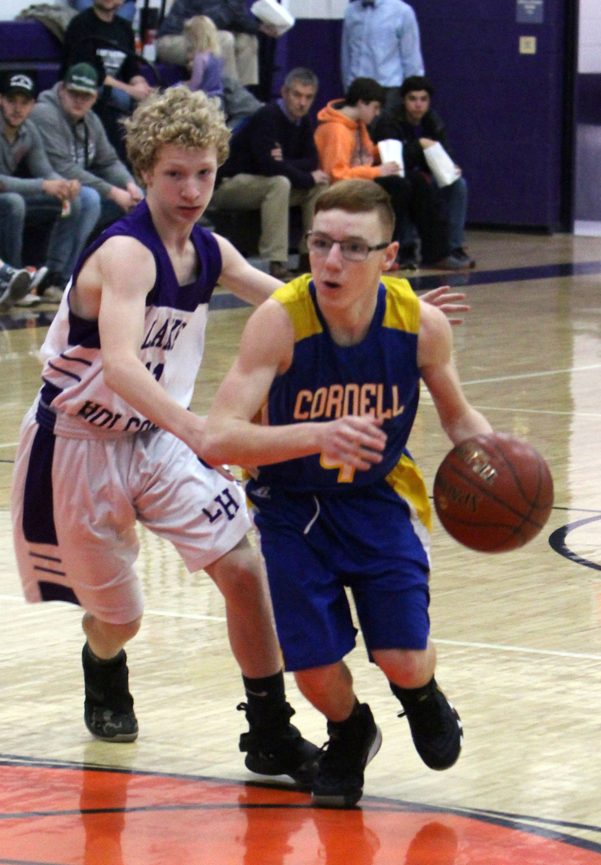 Cornell at Lake Holcombe boys basketball 12-4-18